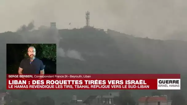 "Au moins 15 roquettes ont été tirées depuis le sud du Liban en direction d'Israël"