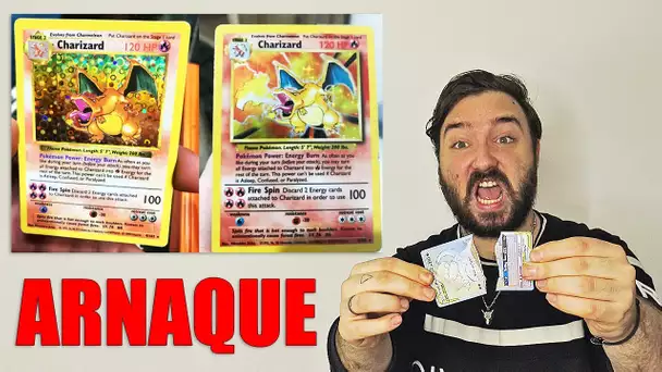 ARNAQUE FAUSSES CARTES POKEMON ! Ouverture de 4 BOITESS POKEMON FAKE ! Reconnaitre une VRAIE CARTE !