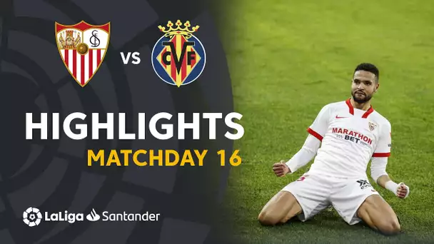 Highlights Sevilla FC vs Villarreal CF (2-0)