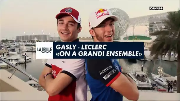Gasly - Leclerc : "On a grandi ensemnble"