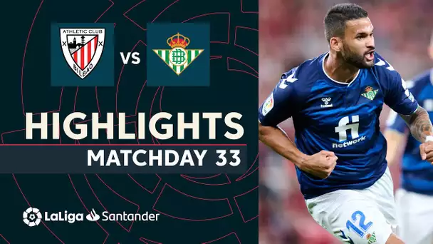 Resumen de Athletic Club vs Real Betis (0-1)