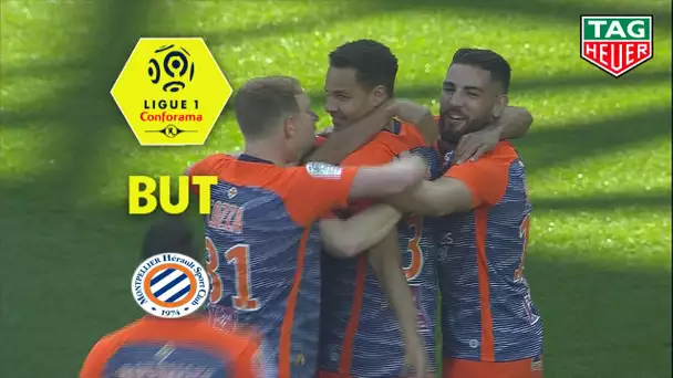 But Daniel CONGRE (6') / Montpellier Hérault SC - Stade de Reims (2-4)  (MHSC-REIMS)/ 2018-19