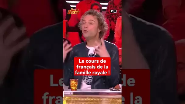 La blague de Bertrand Deckers sur cours de français de la famille royale dans #lagrosserigolade 😂🇬🇧