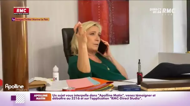 Marine Le Pen suspend sa campagne sur le terrain pour se consacrer à la recherche de parrainages