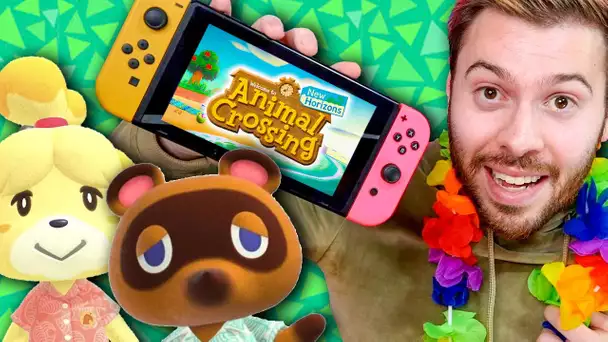 J'ai joué à ANIMAL CROSSING : NEW HORIZONS (et j'adoooooore !)