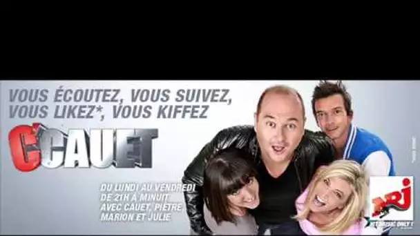 Cauet en duo avec Keen&#039;V-parodie-Je veux plus aller au Soleil - C&#039;Cauet sur NRJ