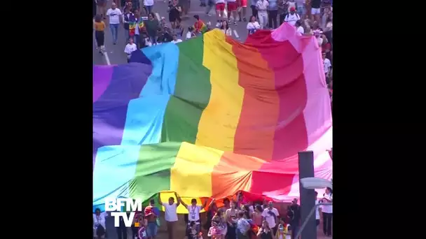 Les images de la gay pride de São Paulo, la première sous l'ère Bolsonaro