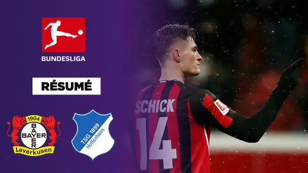 🇩🇪 Résumé - Bundesliga : Malgré un doublé de Schick, Leverkusen se fait surprendre par Hoffenheim