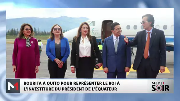 Arrivée de Bourita à Quito pour représenter SM le Roi à l’investiture du Président de l’Équateur
