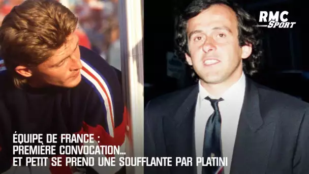 Équipe de France : Première convocation... et Petit se prend une soufflante par Platini