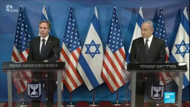 Conflit israélo-palestinien : Antony Blinken à la rencontre de Benyamin Netanyahu et Mahmoud Abbas