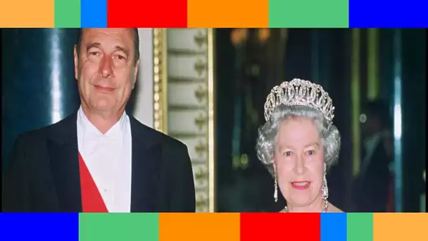Elizabeth II  ce jour où Jacques Chirac a froissé la reine