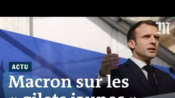 « Gilets jaunes » : Macron veut « transformer les colères en solution »