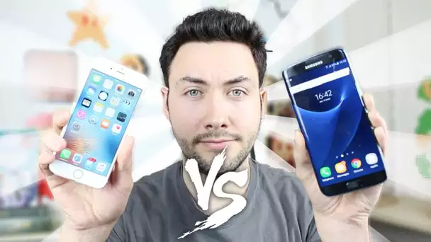 iPhone 6S VS Samsung Galaxy S7 / Edge : Le Gros Comparatif !