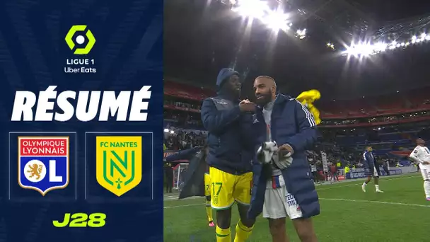 OLYMPIQUE LYONNAIS - FC NANTES (1 - 1) - Résumé - (OL - FCN) / 2022/2023