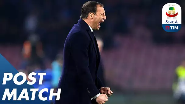 Allegri & Maran Speak After Juve's Win | Cagliari 0-2 Juventus | Serie A