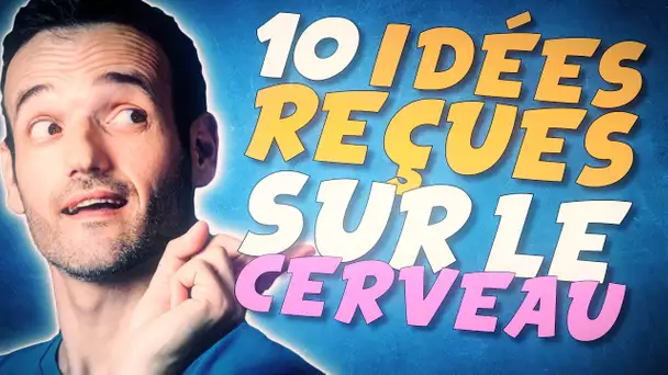 10 IDEES RECUES SUR LE CERVEAU (La 7ème est... en 7ème... mais elle est bien aussi)