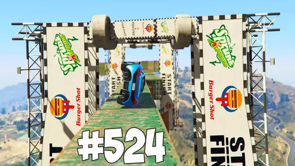 ENCHAINEMENT DE FOU ! SNYPER SLIDE ! GTA 5 ONLINE COURSE #524