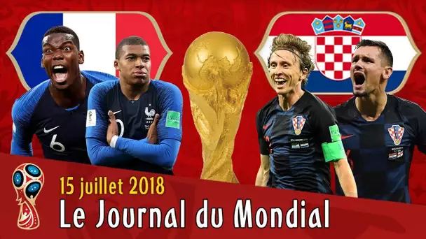 JOUR DE FINALE ! La BELGIQUE 3e, COURTOIS s'excuse, MAILLOT à GAGNER... le Journal du Mondial 2018 !