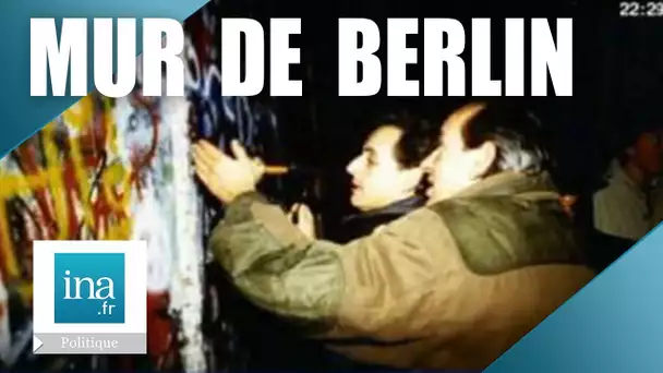 Nicolas Sarkozy était-il à Berlin pour la chute du mur ? | Archive INA