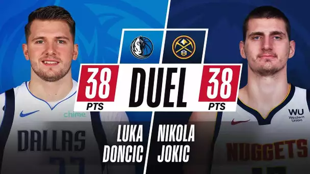 Luka & Joker Go Back-And-Forth With 38 PTS Apiece