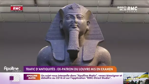 Trafic d'antiquités : l'ex-patron du Louvre mis en examen