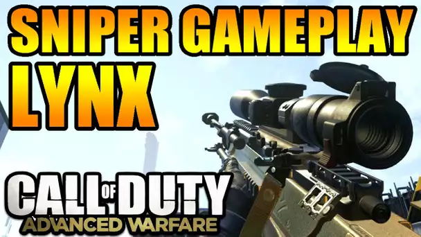 Advanced Warfare : Sniper LYNX Gameplay | SkyRRoZ