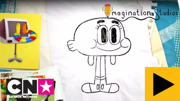 Comment dessiner Darwin | Imagination Studios | Cartoon Network