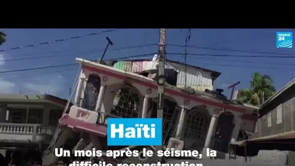 Haïti : un mois après le séisme, la difficile reconstruction • FRANCE 24