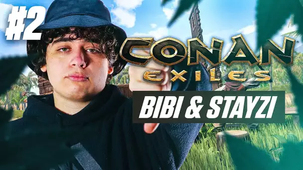 ON EST ACCRO À CONAN EXILES AVEC BIBI & STAYZI part. 2