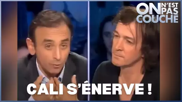 Gros CLASH ! Cali perd son sang froid face à Zemmour et Naulleau