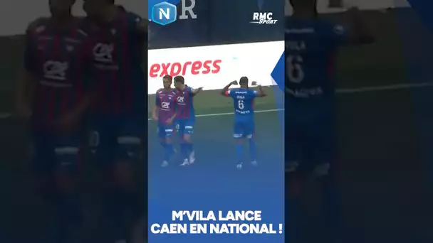 ⚽🔥 M’Vila 1er buteur de #caen en National 1 face à Aubagne !