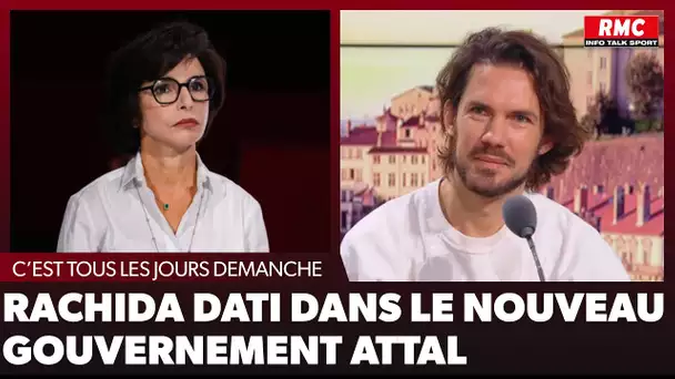 Arnaud Demanche : Rachida Dati dans le nouveau gouvernement Attal