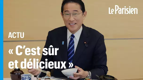 « C’est très bon » : le Premier ministre japonais se filme mangeant du poisson de Fukushima