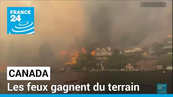 Au Canada, les feux gagnent du terrain dans l'ouest du pays • FRANCE 24