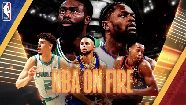 NBA On Fire: feat. LaMelo Ball, Scottie Barnes, Stephen Curry & Celtics at Knicks 🔥🔥