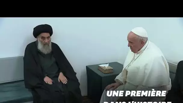 Rencontre historique entre le pape François et de l'ayatollah Sistani en Irak