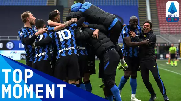 Conte joins the celebration after Darmains goal! | Inter 1-0 Cagliari | Top Moment | Serie A TIM