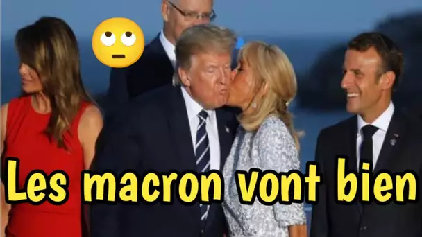 Trump commente la relation entre Emmanuel et Brigitte Macron