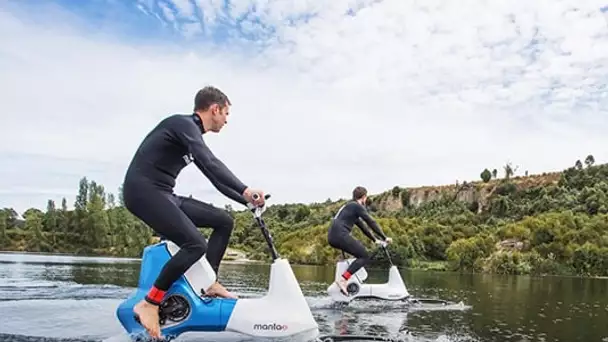 Pédalez sur l'eau avec ce vélo révolutionnaire !