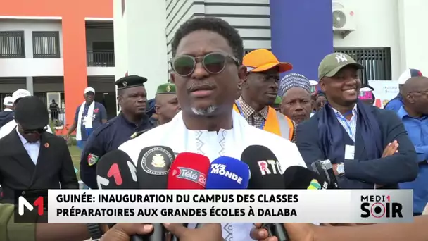 Guinée : inauguration du campus des classes préparatoires aux grandes écoles à Dalaba