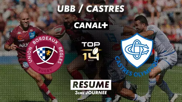 Le résumé d'UBB / Castres - TOP 14 - 3ème journée