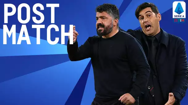 Napoli 4-0 Roma | Gattuso & Fonseca Post Match Press Conference | Serie A TIM