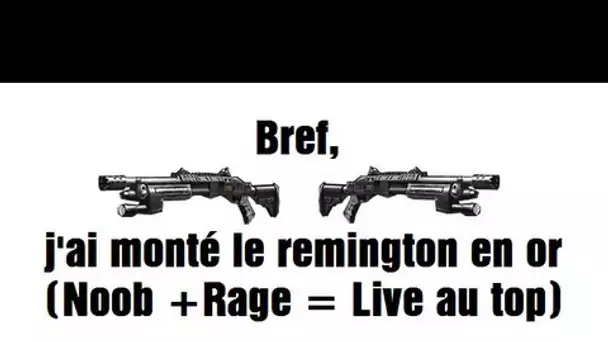 Bref, j'ai monté le Remington en Or épisode N°2 (en face-commentary)