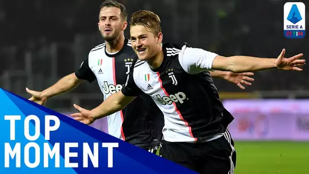 De Ligt’s First Juventus Goal | Torino 0-1 Juventus | Top Moment | Serie A
