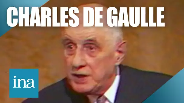 1959 : Conférence de presse de Charles de Gaulle "L'Etat d'Israël" | Archive INA