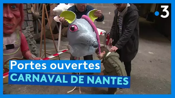 Portes ouvertes des ateliers du Carnaval de Nantes 2023