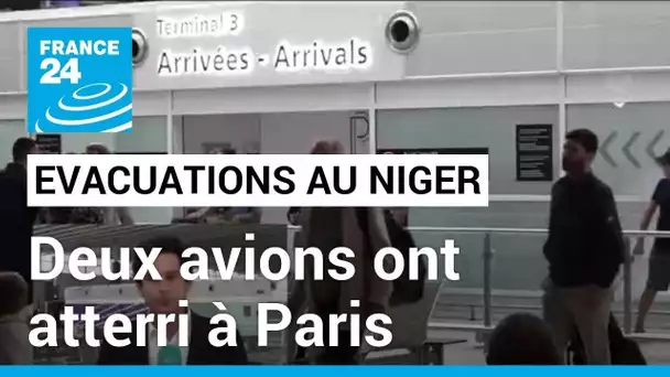 Niger : Français et Européens rapatriés, deux avions ont atterri à Paris • FRANCE 24