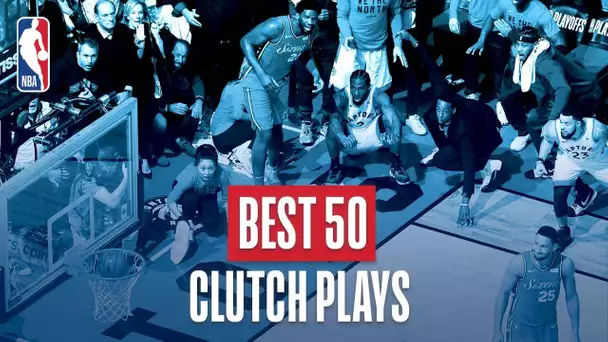 NBA's Best 50 Clutch Plays | 2018-19 Season