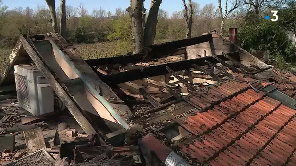 Gigean : les gendarmes sauvent un couple de retraités des flammes